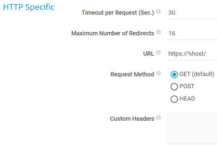 HTTP Specific